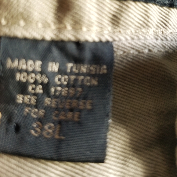 Banana Republic "Laredo" Tan Denim Pants Waist 38L Inseam 33” - Picture 6 of 6